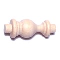 Midwest Fastener 1-1/2" Birch Wood Gallery Rail Spindles 10PK 08913